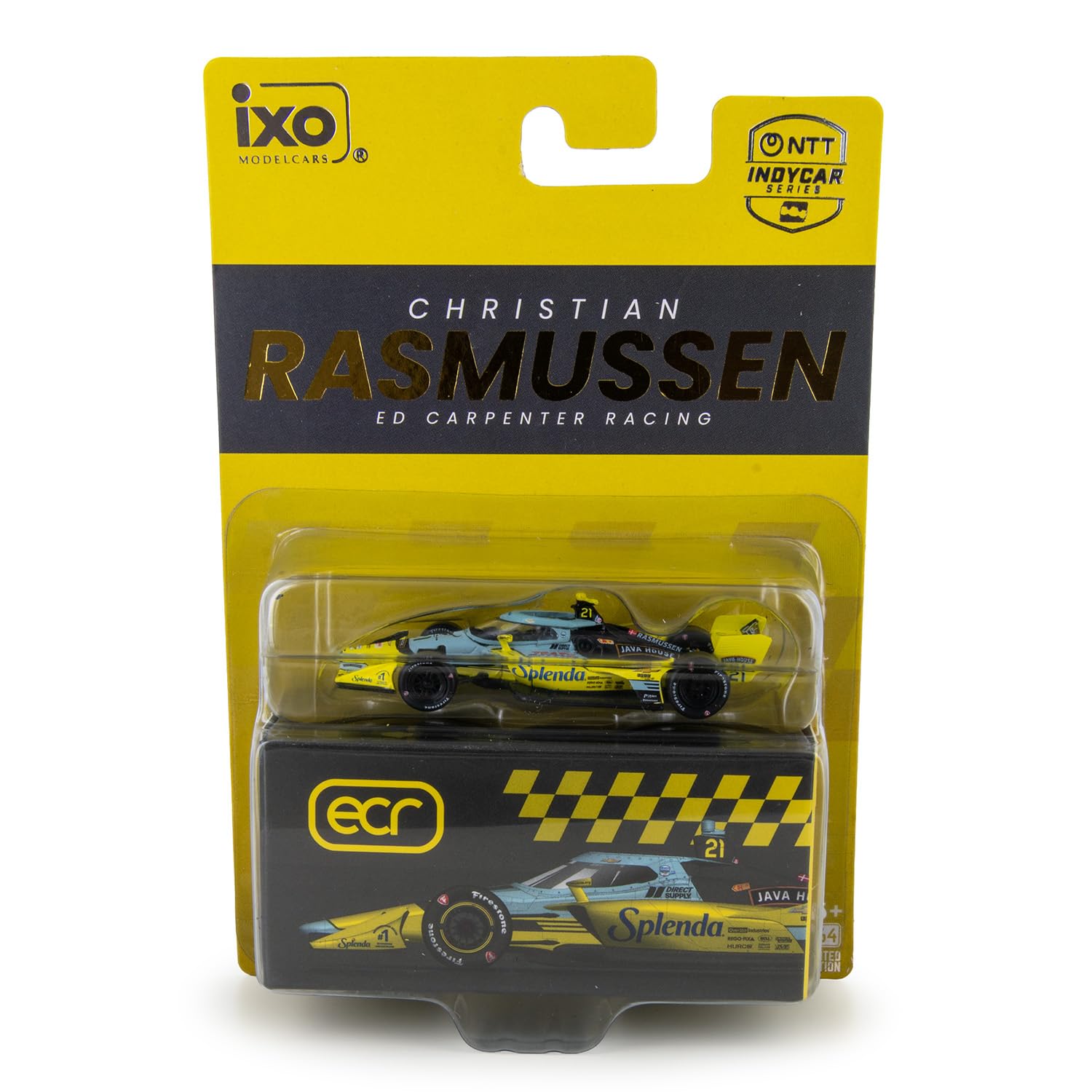 CHOROCCO The Record Rider ミニカー Amazon.com: IXO Modelcars IND64043 Christian Rasmussen 2026 Indy